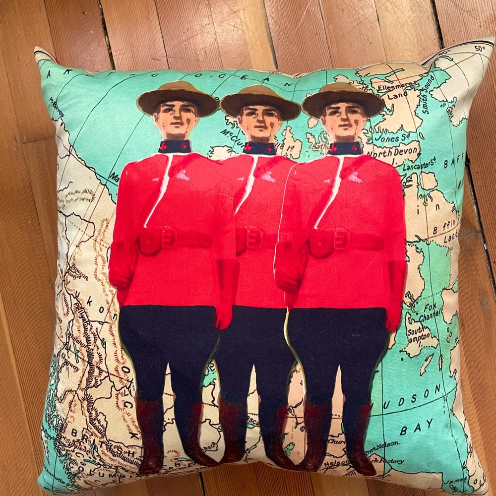 RCMP Canadiana Accent Pillow
